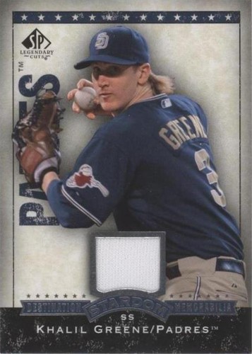 2008 SP Legendary Cuts - Khalil Greene #DS-KG