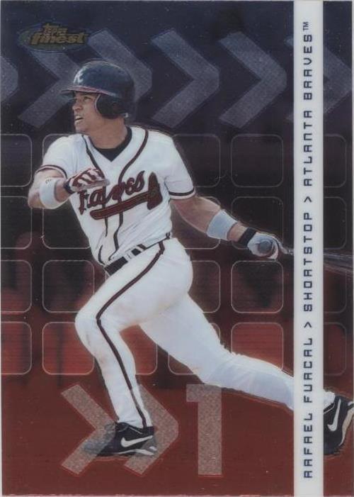 2002 Topps Finest - Rafael Furcal #40