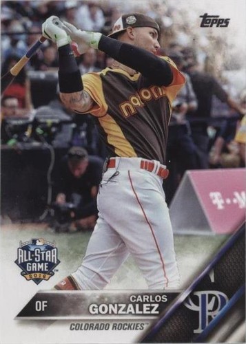 2016 Topps Update Series - Carlos Gonzalez #US198