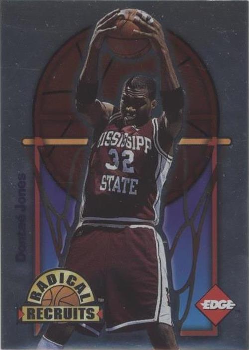 1996 Collector's Edge Rookie Rage - Dontae' Jones #9
