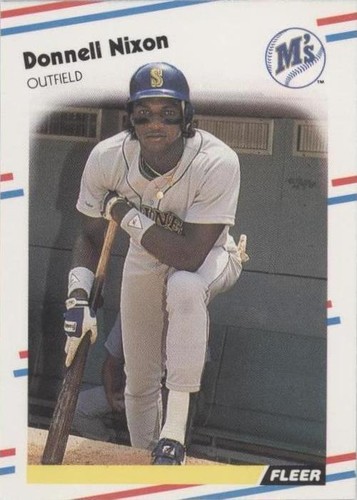 1988 Fleer - Donell Nixon #382