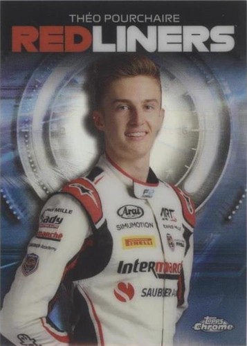 2021 Topps Chrome Formula 1 - Theo Pourchaire #RL-13
