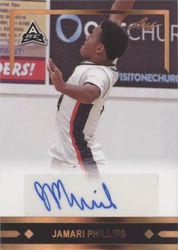 2021-22 Leaf Memories - Jamari Phillips #GLR-JP1