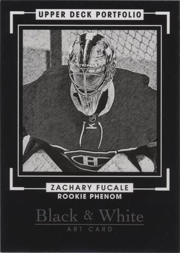 2015-16 Upper Deck Portfolio - Zachary Fucale #333