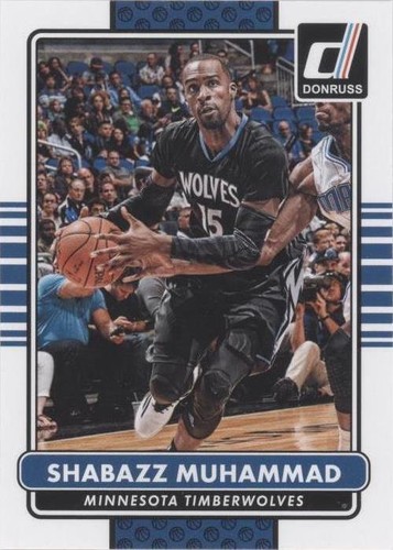 2014-15 Panini Donruss - Shabazz Muhammad #180