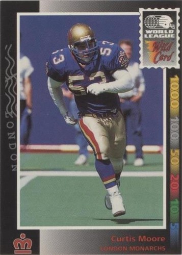 1992 Wild Card World League Curtis Moore #115