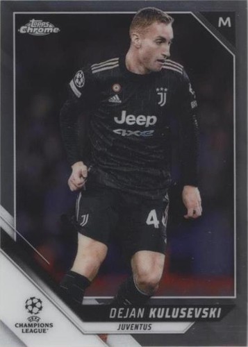 2021-22 Topps Chrome UCL Dejan Kulusevski #109