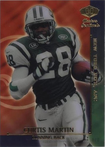 2000 Collector's Edge Masters Curtis Martin #S14