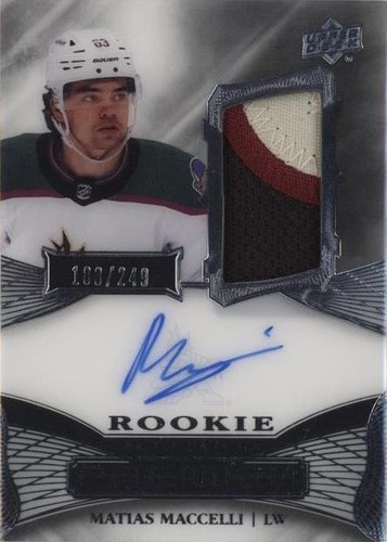 2022-23 Upper Deck Premier - Matias Maccelli #AR-MA