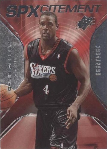2006-07 SPx - Chris Webber #SPX-78