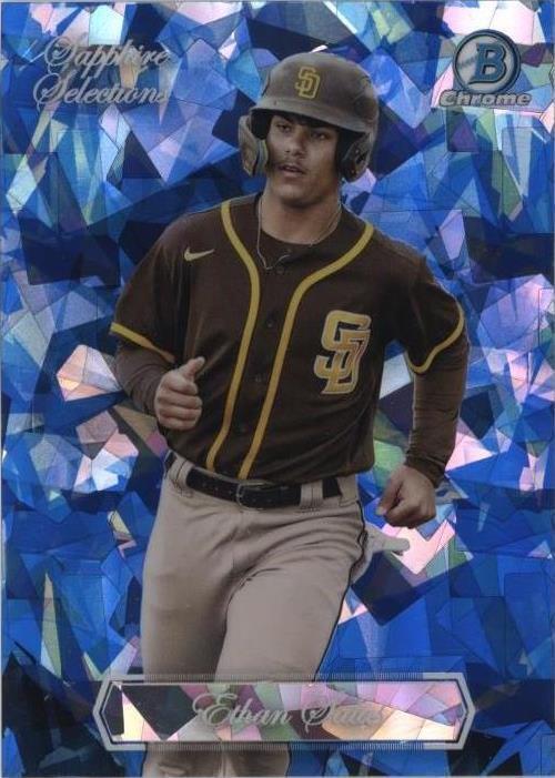 2023 Bowman Chrome Sapphire Edition - Ethan Salas #BSS-7