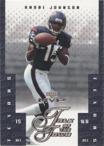 2003 Upper Deck MVP Andre Johnson #TT-87