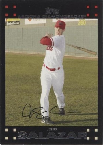 2007 Topps Updates & Highlights - Jeff Salazar #UH22