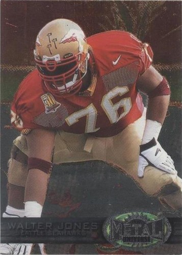 1997 Skybox Metal Universe Walter Jones #185