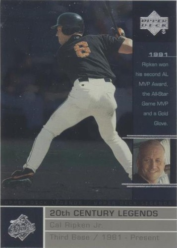 2000 Upper Deck Legends - Cal Ripken #115