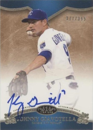 2012 Topps Tier One - Johnny Giavotella #OR-JG