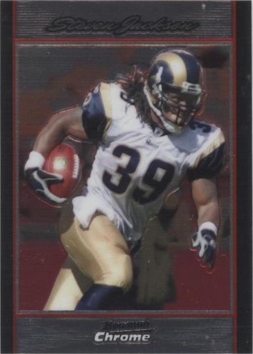 2007 Bowman Chrome Steven Jackson #BC136