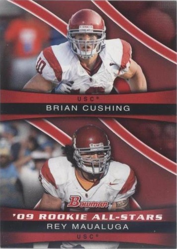 2009 Bowman Draft Picks Brian Cushing Rey Maualuga #ASC7