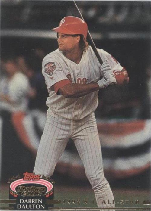 1992-93 Topps Stadium Club Jack Murphy Stadium - Darren Daulton #91