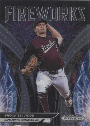 2021 Panini Prizm Draft Picks - Brock Selvidge #F-BS