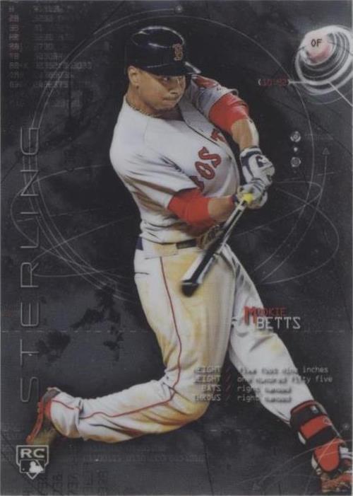 2014 Bowman Sterling - Mookie Betts No17