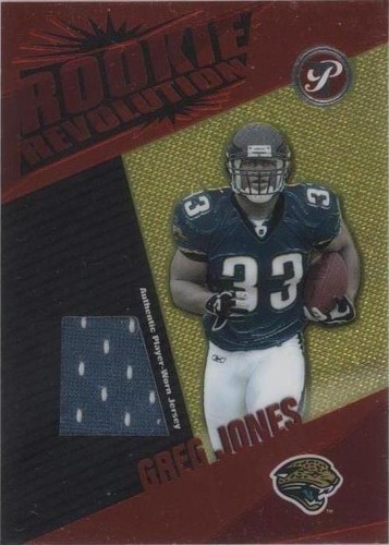 2004 Topps Pristine Greg Jones #RR-GJ