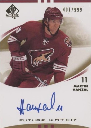 2007-08 SP Authentic - Martin Hanzal #238