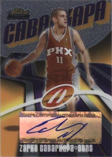 2003-04 Topps Finest - Zarko Cabarkapa #140