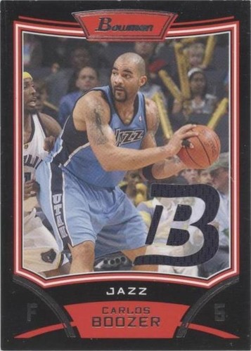 2008-09 Bowman Draft Picks & Stars - Carlos Boozer #BRCBO