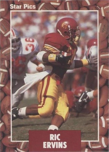 1991 Star Pics Ricky Ervins #53