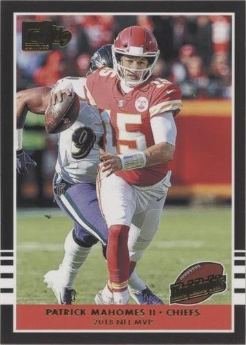 2019 Panini Donruss Patrick Mahomes II #H-3