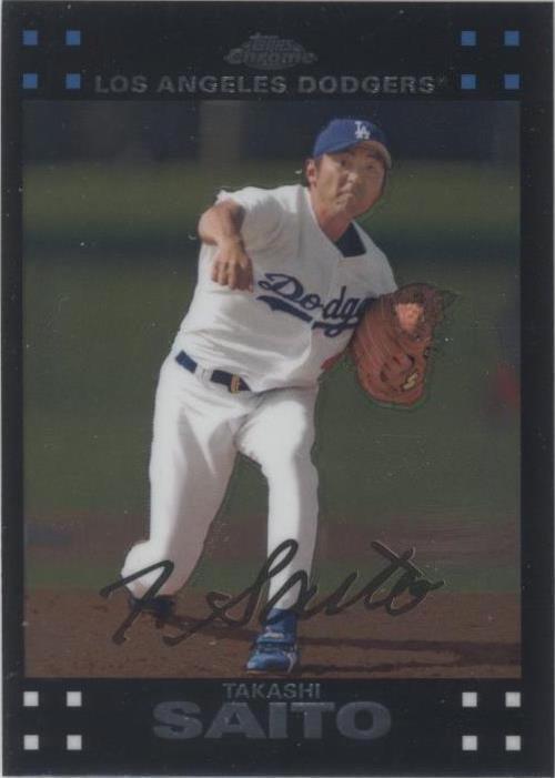 2007 Topps Chrome - Takashi Saito #176