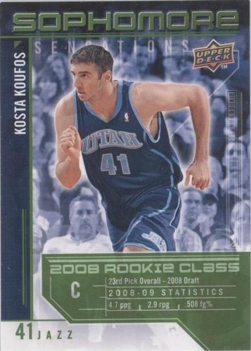2009-10 Upper Deck - Kosta Koufos #SS-KK