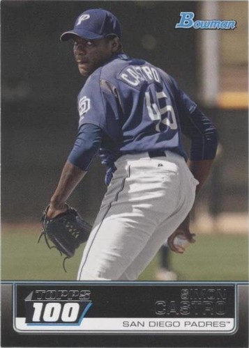 2011 Bowman - Simon Castro #TP33