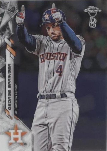 2020 Topps Chrome Ben Baller Edition - George Springer #194