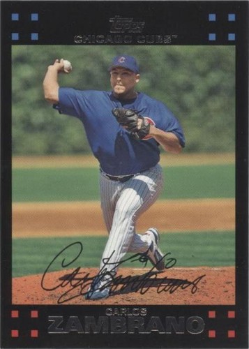 2007 Topps - Carlos Zambrano #429