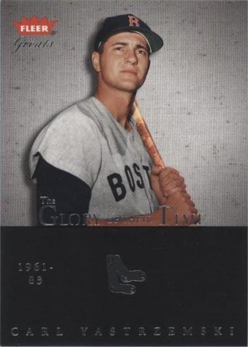 2004 Fleer Greats of the Game - Carl Yastrzemski #17 GOT