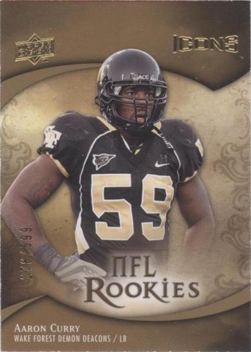 2009 Upper Deck Icons Aaron Curry #157