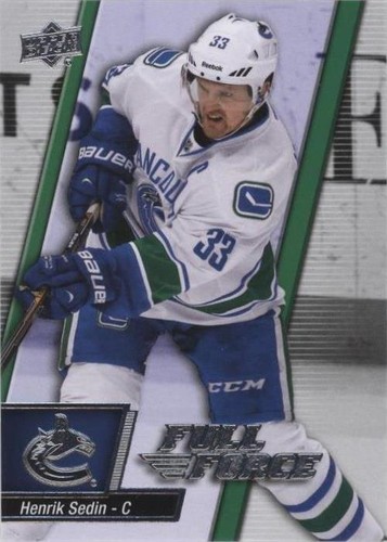 2015-16 Upper Deck Full Force - Henrik Sedin #83