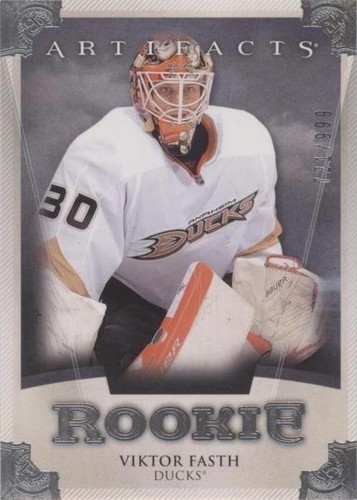 2013-14 Upper Deck Artifacts - Viktor Fasth #198