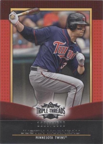 2011 Topps Triple Threads - Justin Morneau #99