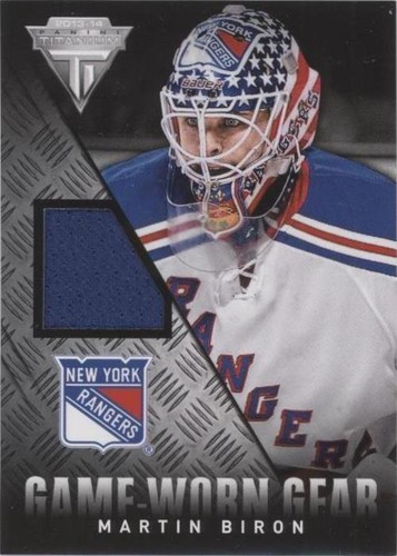 2013-14 Panini Titanium - Martin Biron #GG-MBI