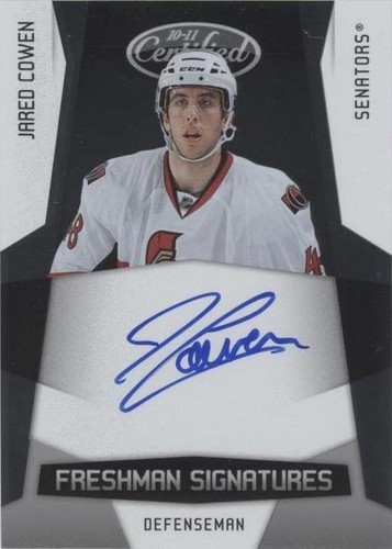 2010-11 Certified - Jared Cowen #184