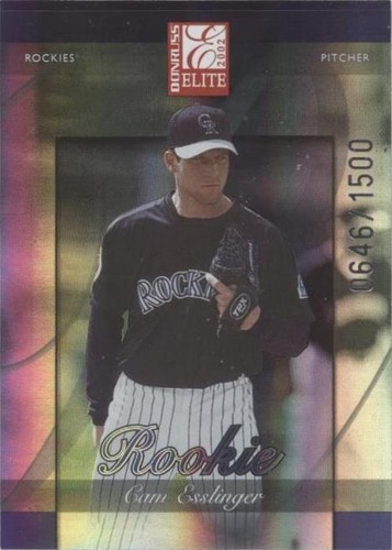 2002 Donruss Elite - Cam Esslinger #151