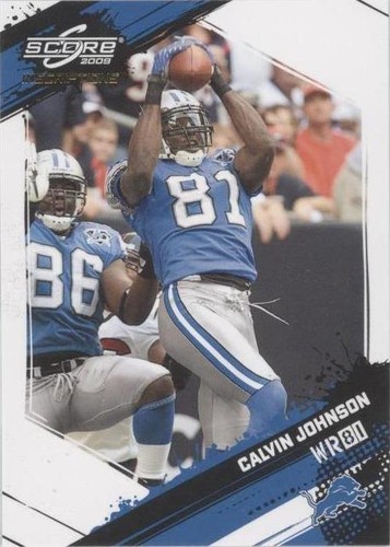 2009 Score Inscriptions Calvin Johnson #93