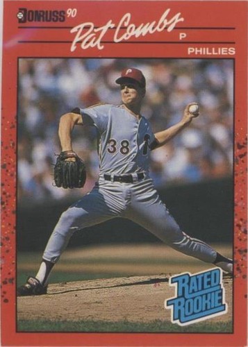 1990 Donruss Pat Combs Rated Rookie #44 - Error Card - No . after