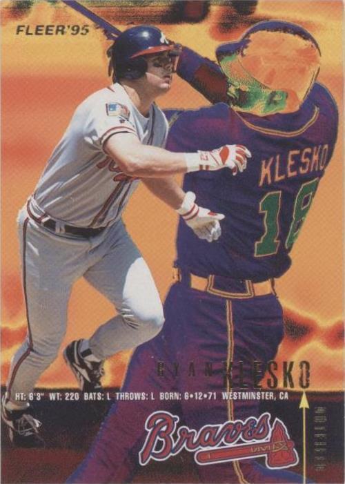 1995 Fleer - Ryan Klesko #308