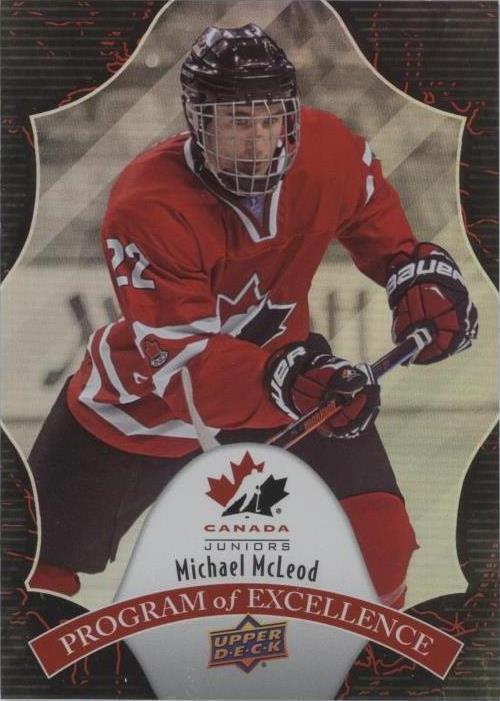 2016 Upper Deck Team Canada Juniors - Michael McLeod #POE-32
