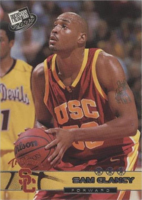 2002 Press Pass - Sam Clancy #6