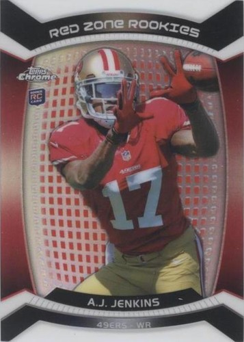 2012 Topps Chrome A.J. Jenkins #RZDC-16